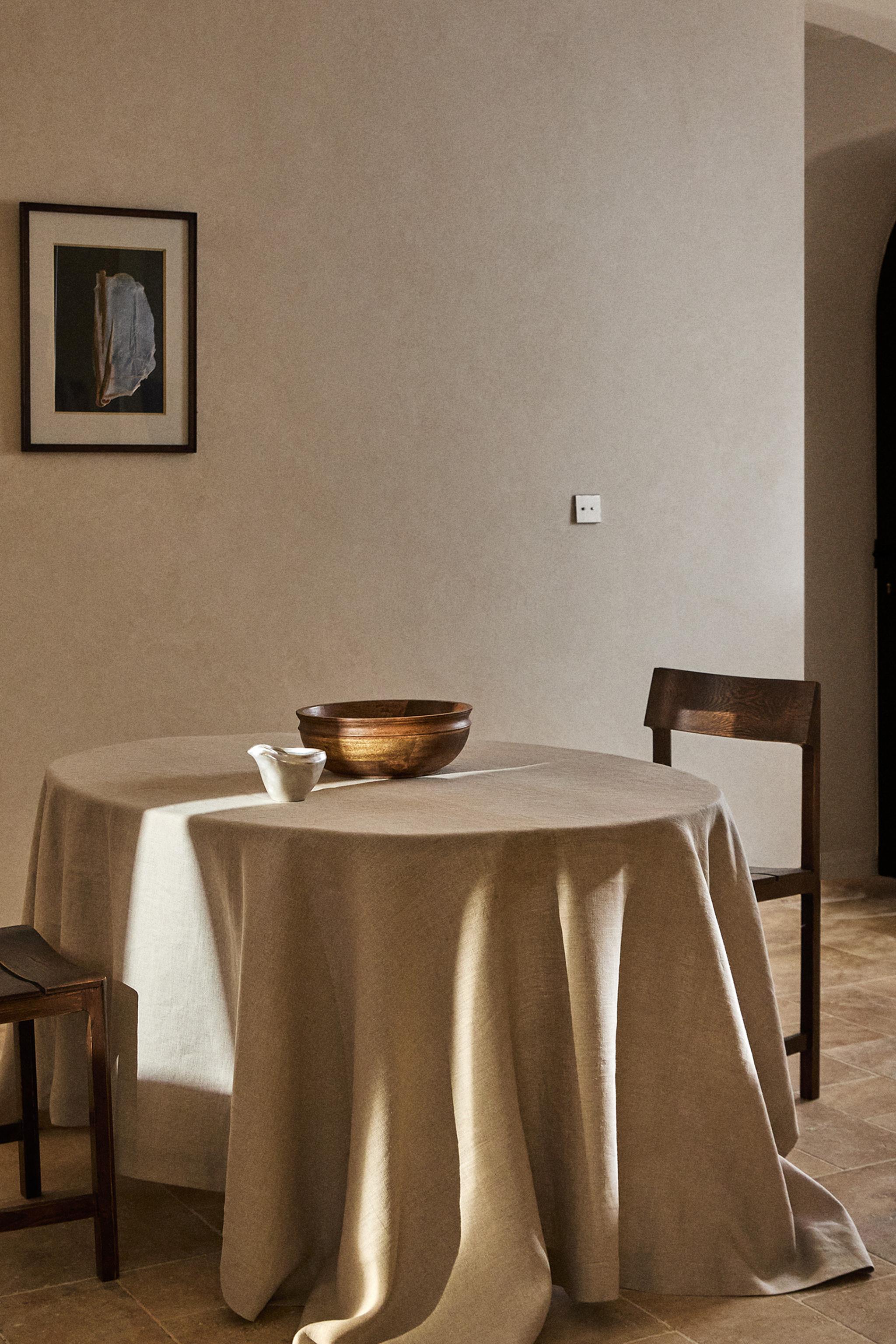 NAPPE LIN COULEUR UNIE